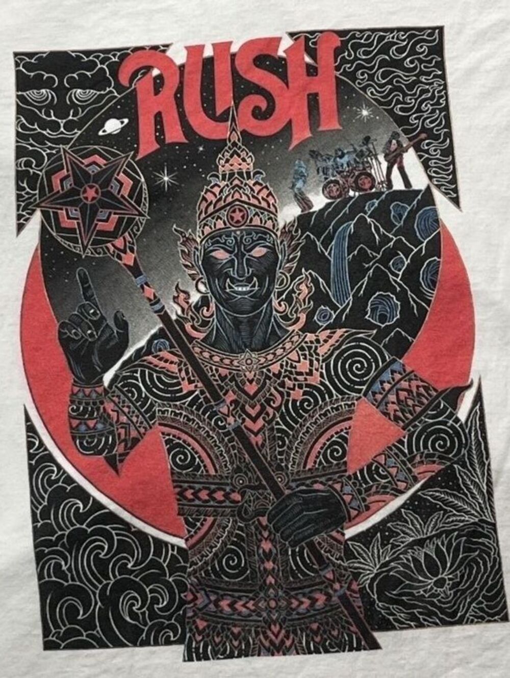 Rush Preowned XL Ringer T-shirt